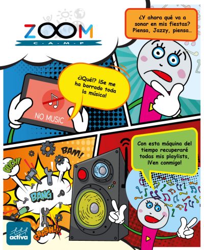 Cómic Jazzy - ZoomCamp verano 2021
