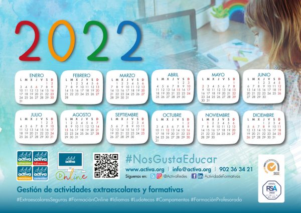 calendario 2022
