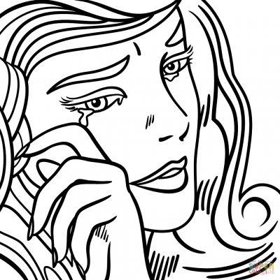Chica llorando (Roy Lichtenstein)